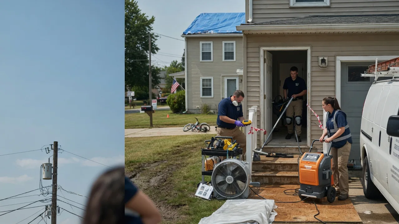 Water Damage Repair in Evans, WV near me